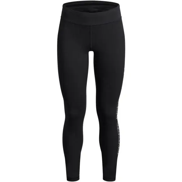 Under Armour MOTION BRANDED LEGGING Dievčenské legíny, čierna, veľkosť XL