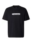 Calvin Klein Tričko  čierna / biela