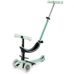 Micro MINI2 GROW DELUXE MAGIC LED Detská kolobežka, tyrkysová, veľkosť