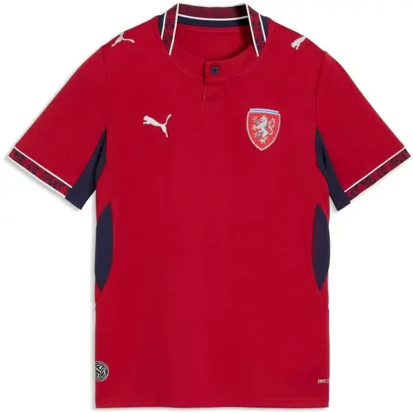 Puma FACR HOME JERSEY REPLICA Replika fotbalového dresu, červená, velikost