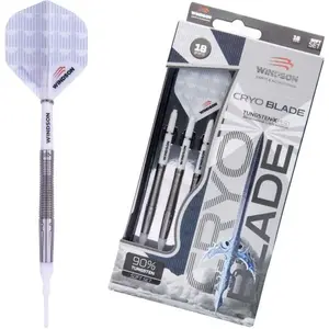 Windson CRYO BLADE 18 G Softové šípky, strieborná, veľkosť
