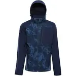 ALPINE PRO HOOR Pánská softshellová bunda, tmavě modrá, velikost 5XL