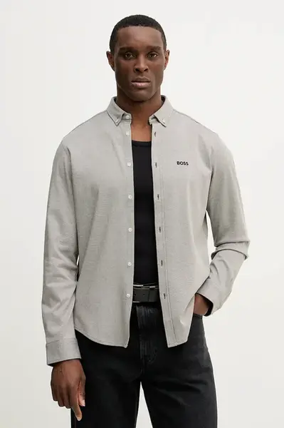 Bavlněná košile BOSS Green ST_Motion L