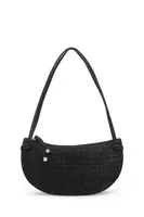 Semišová kabelka Tous Hombro Halfmoon