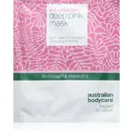 Australian Bodycare B12 + Collagen plátýnková maska pro hydrataci a vypnutí pokožky 1 ks