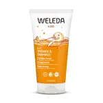 Weleda Kids 2v1 Sprchový krém a šampon Šťastný pomeranč 150 ml