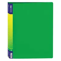 Kroužkový pořadač se 4 kroužky, pro A4 zelený
