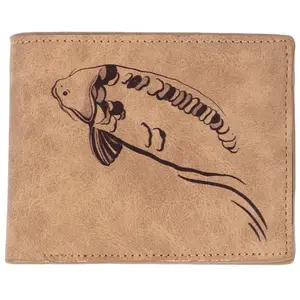Giants fishing peněženka hnědá plavající kapr brown wallet swimming carp