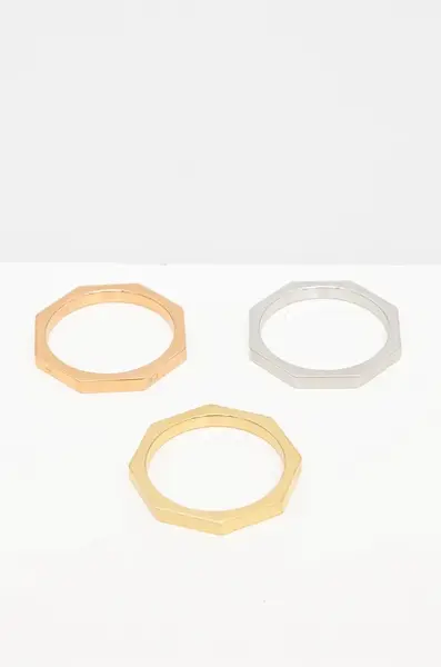 Prsteň Calvin Klein 3-pak