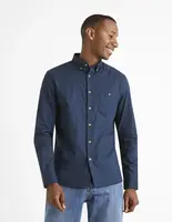Celio Shirt twill regular Carobone - Men
