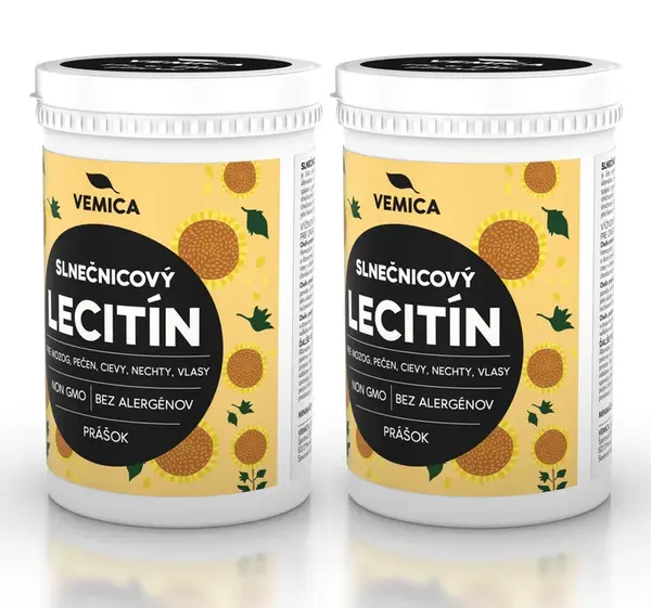 Slnečnicový lecitín dvojbalenie 2x150g