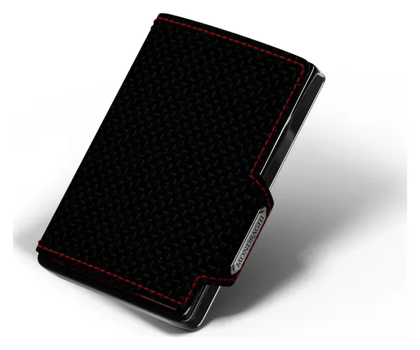 Kožená mini peněženka Mondraghi Racing Carbon