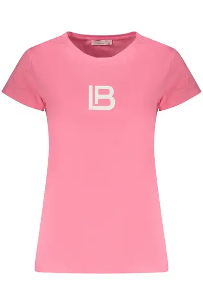 Růžové triko s krátkým rukávem