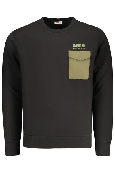 Pánska mikina bez kapucne s vreckom