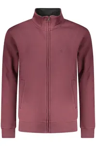 Pánska červená mikina na zips