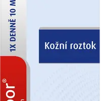 CANESPOR 1x denně 10 mg/g kožní roztok, 15 ml