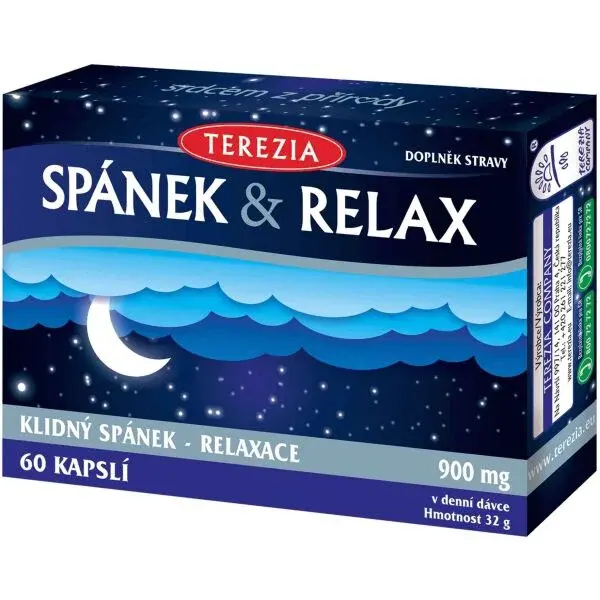 TEREZIA SPÁNOK & RELAX 60 CAPS Podpora spánku, , veľkosť