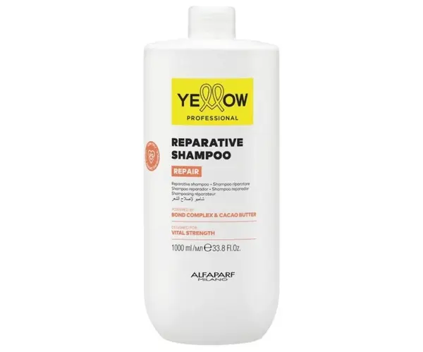 Regenerační šampon pro poškozené vlasy Yellow Professional Repair Reparative Shampoo - 1000 ml + dárek zdarma
