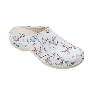 Nursing Care BERLIM pracovní pratelná obuv s certifikací dámská květy WG4AF1, 38