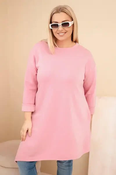 Kesi Włoski Plus Size šaty z viskózy