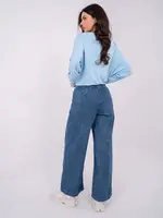 Dámské rovné džíny s vysokým pasem