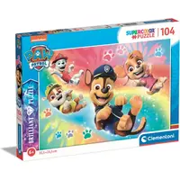 Clementoni - Puzzle 104 Brilliant Tlapková Patrola