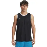 Under Armour ZONE PRO MESH TANK Pánské tílko na basket, černá, velikost L