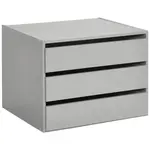 MID.YOU VNITŘNÍ ZÁSUVKY, šedá, 66/48/54 cm