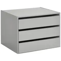 MID.YOU VNITŘNÍ ZÁSUVKY, šedá, 66/48/54 cm