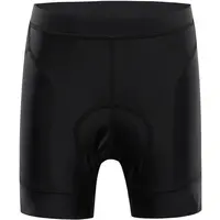 ALPINE PRO ARSO Dětské cyklo šortky, černá, velikost