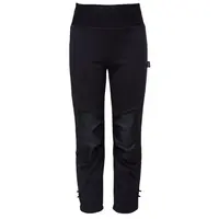 UNUO FLEXI Dětské softshellové kalhoty, černá, velikost 146-152