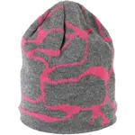 Finmark WINTER HAT Zimní pletená čepice, šedá, velikost UNI