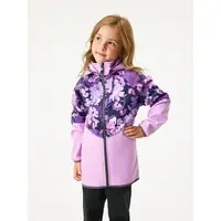 UNUO SLIM Dětská softshellová bunda, růžová, velikost 134-140