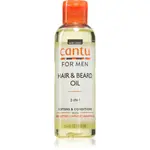 CANTU Men Hair & Beard Oil vyživující olej na vlasy a vousy pro muže 100 ml