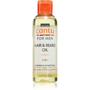 CANTU Men Hair & Beard Oil vyživující olej na vlasy a vousy pro muže 100 ml
