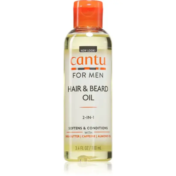 CANTU Men Hair & Beard Oil vyživující olej na vlasy a vousy pro muže 100 ml