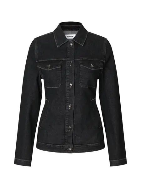 modström Prechodná bunda 'Sandermd'  čierny denim