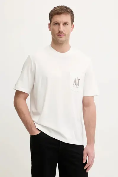 Bavlněné tričko Armani Exchange
