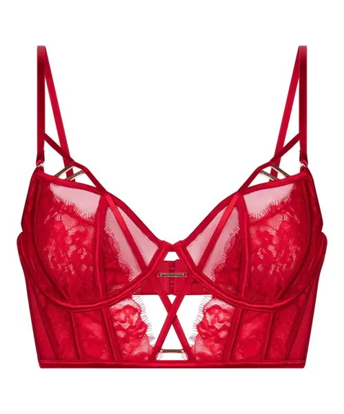 Hunkemöller Podprsenka 'NOEKI'  červená