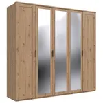 MID.YOU ŠATNÍ SKŘÍŇ S OTOČNÝMI DVEŘMI, dub artisan, 225/210/58 cm