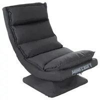 Minecraft HERNÍ ŽIDLE, tkaná látka, šedá