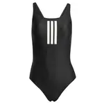 ADIDAS PERFORMANCE Športové jednodielne plavky '3-Stripes V-Back'  čierna / biela