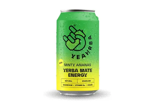 Yeahrba Mate Energy Drink Minty Ananas 330 ml