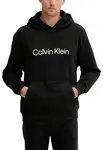 Černá mikina Calvin Klein s kapucí