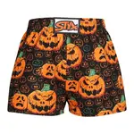 Detské trenky art klasická guma Halloween tekvica (J1755) 12-14 rokov