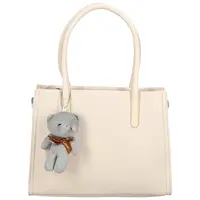 Dámska kabelka do ruky krémová - Firenze Saima