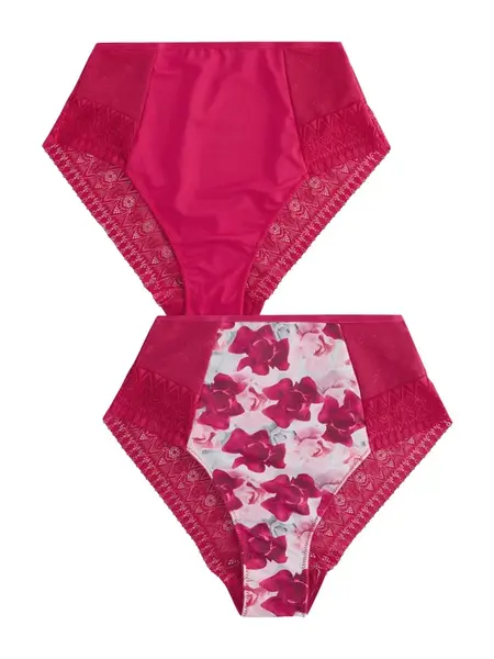 B by Ted Baker Nohavičky  sivá / ružová / biela