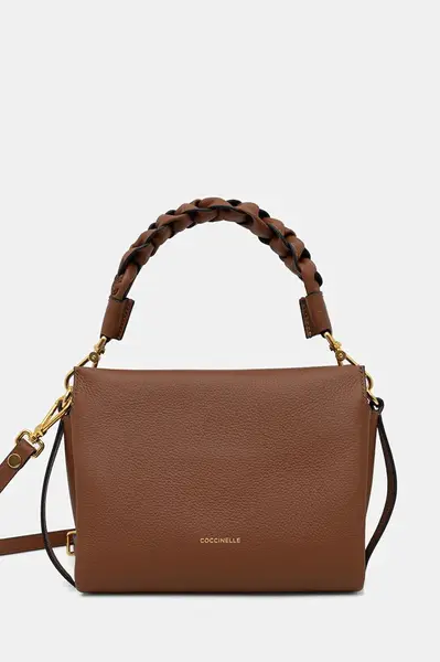 Kožená kabelka Coccinelle