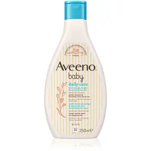 Aveeno Baby Daily Care mycí gel na tělo a vlasy pro děti od narození 250 ml