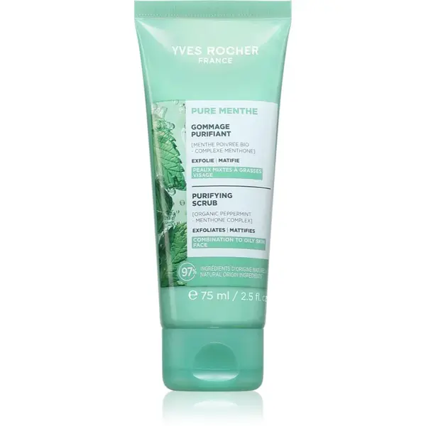 Yves Rocher Pure Menthe čisticí peeling 75 ml